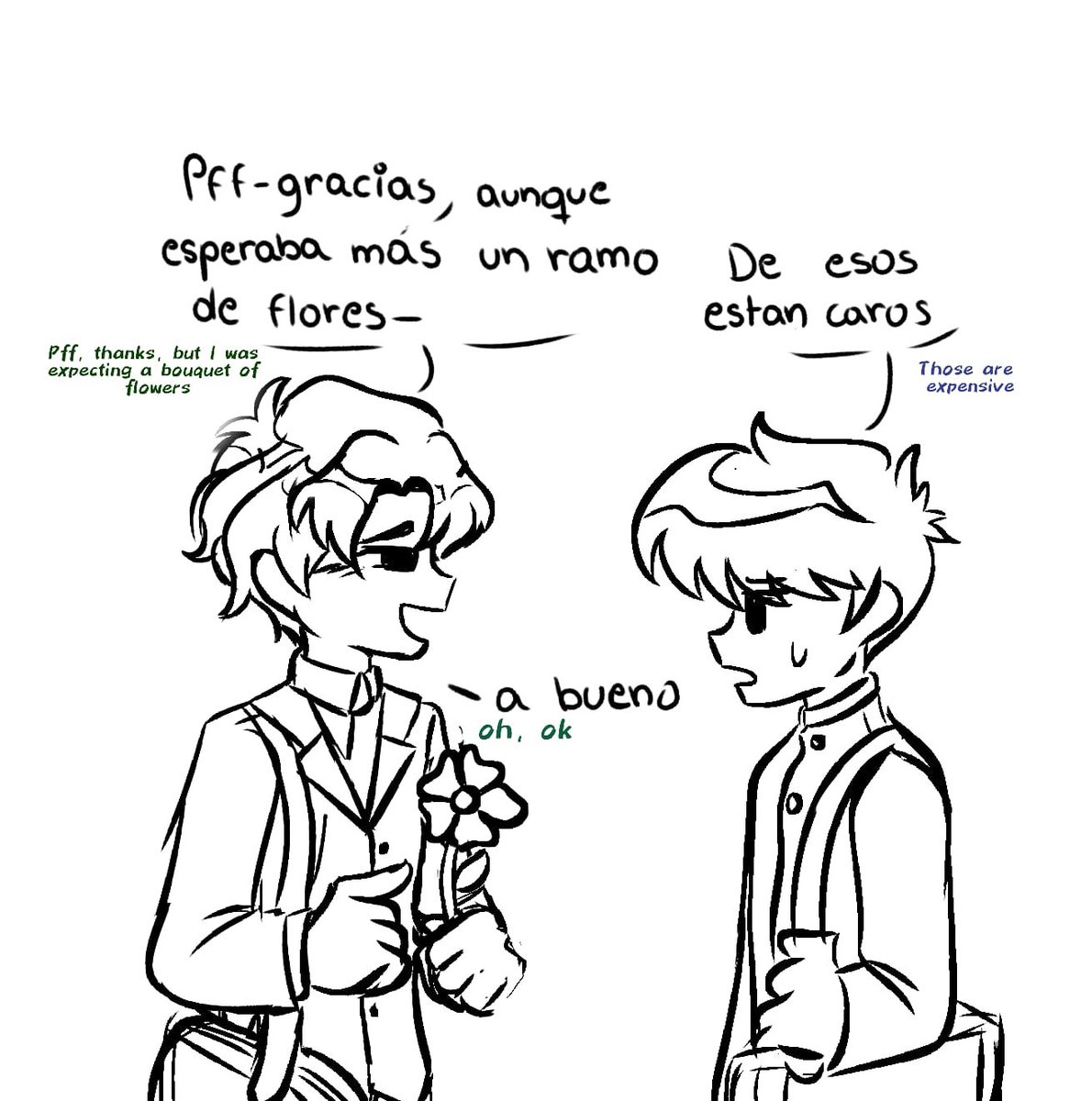 PatLoy3's tweet photo. Después anduvo ahorrando para comprarle sus ramos de flores como se merece ❤️‍🩹🍷 https://t.co/FOjPMVdvPN