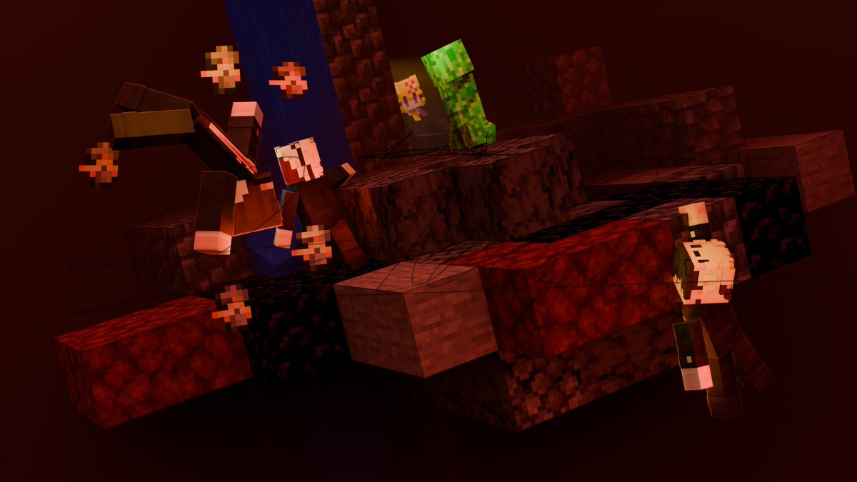 bendwolfff's tweet photo. Todos vimos a by2002 

haymiaquinogoooooooooood @AQUINOby_02 @Soaringchuu @kendomurft @starvtuber2 

#Minecraftart #webones #Blender https://t.co/wAnqkq63er