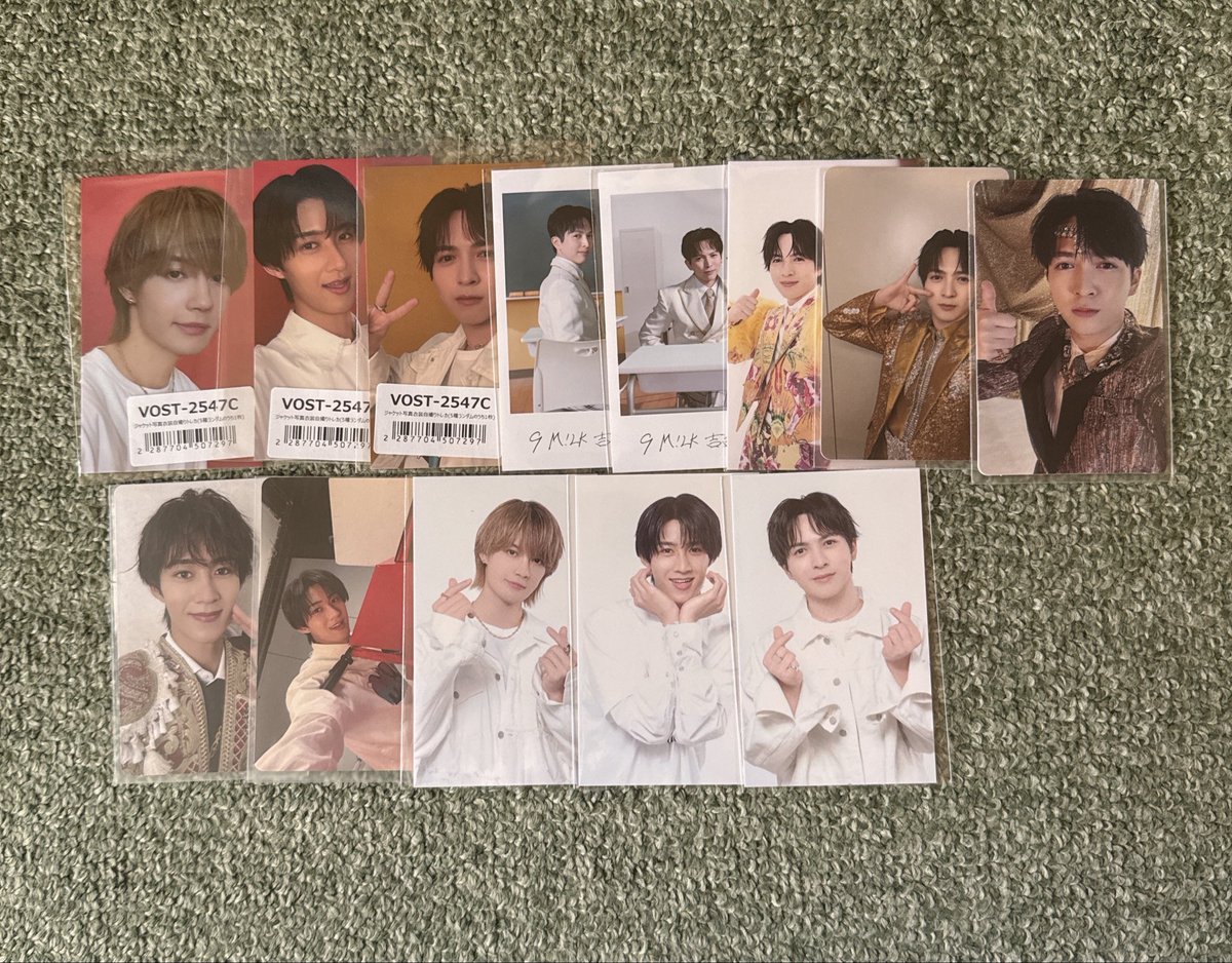 Lika_Princess89's tweet photo. M!LK 交換 トレード トレカ 

譲
画像1.2(佐野、曽野、吉田、山中)
買取

求
塩﨑関連トレカ

集め始めたばかりでほとんど未所持のため何でも検討致します。
お気軽にお声掛けお願いいたします🙇🏻‍♀️ https://t.co/c2erZQV7Un
