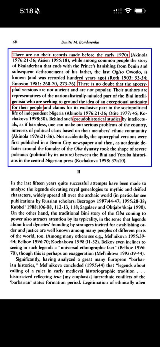 Event111210red's tweet photo. @DreamBoyCarti @jayhemz EKaladerhan went to Ughoton &amp; remained there:

Frame-1: Quoted from: Cyril Punch 1890 in Roth.

Frame-2: Cited from: the Benin chief Egharevba.

Frame-3: Page 67 from Bondarenko (2003).

Frame-4: Page 68 from Bondarenko (2003). https://t.co/AZZR2osZ4z