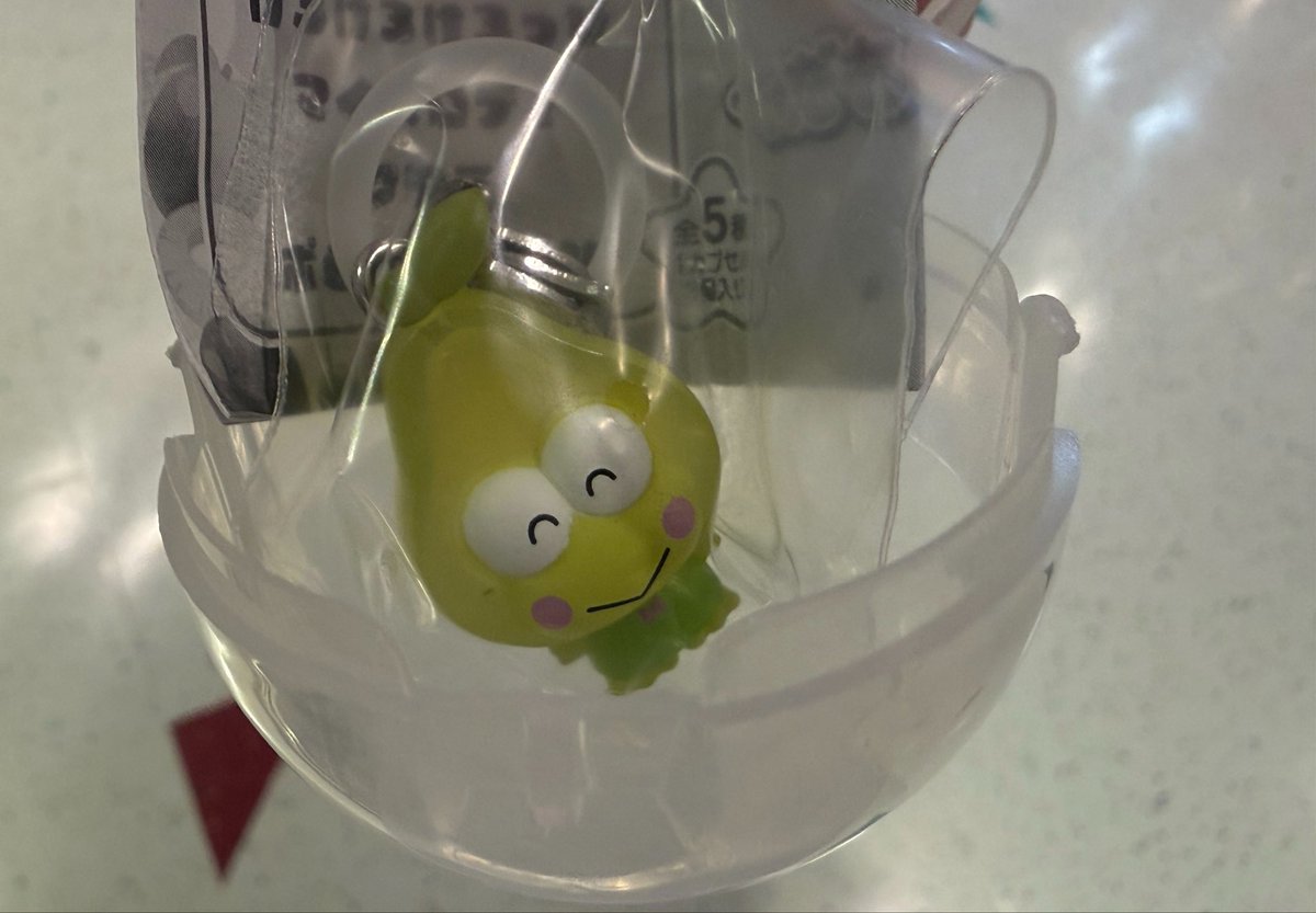 cnyrrr3's tweet photo. サンリオキャラクターズ くだものめじるしアクセサリー　交換

【譲】けろっぴ
【求】プリン　キティ

大阪手渡しか、郵送希望です◎
リプもしくはDMまでお願いいたします◎ https://t.co/AWETvIEs5N