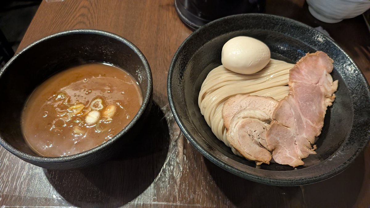 BOCCI_BUCCI's tweet photo. 新倉さんの味玉つけ麺
 #phpcon_ehime https://t.co/JzqOumpcWS