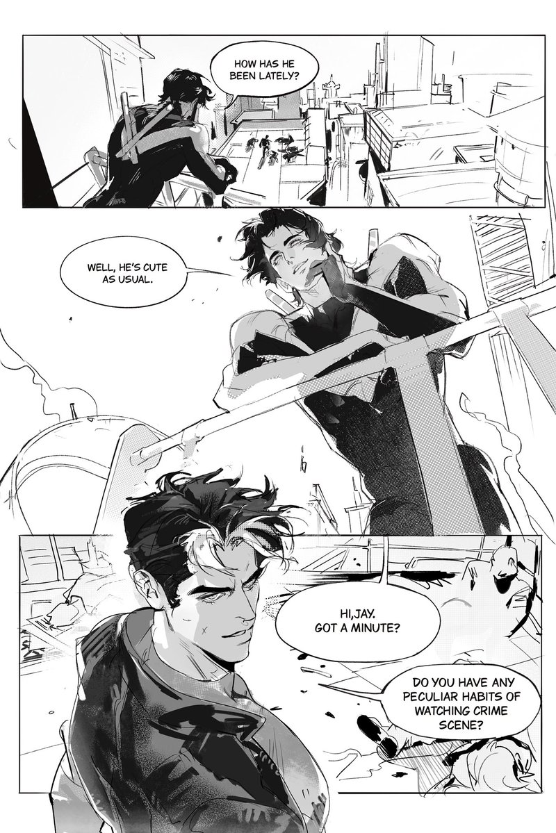 yujin_hare's tweet photo. #jaydick 
I really like the dramatic Jason and mom-like Dick
So I made this！ https://t.co/d53BOSlrXt