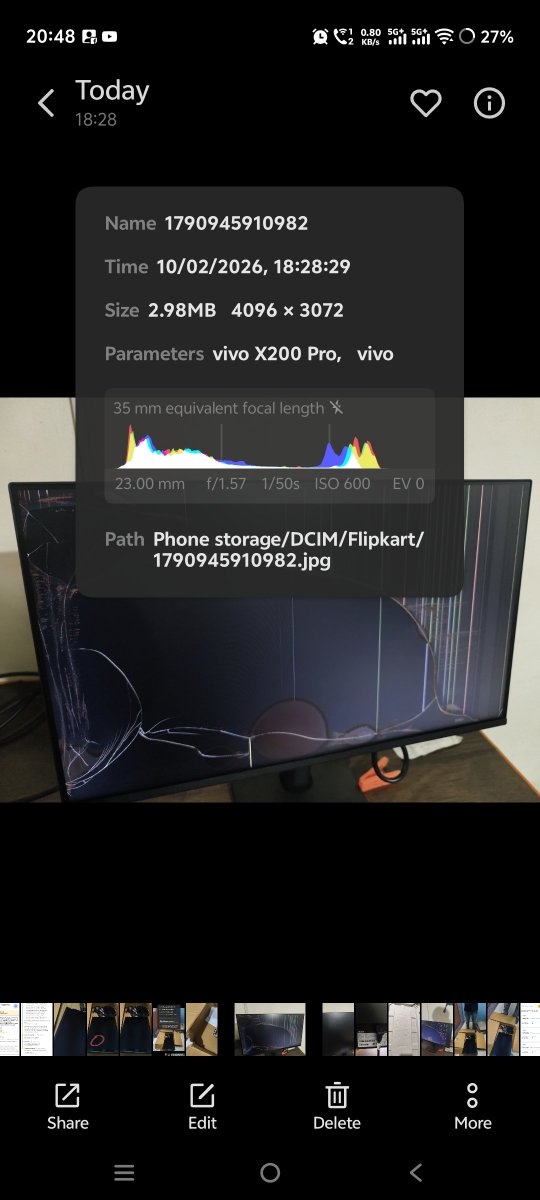 gocool10in's tweet photo. @flipkartsupport @Flipkart @Flipkartminutes @Acer @Acer_India  

Order is: OD338755874411305100
what a shame your customer care is! I ordered my product of Acer 24inch monitor, received my faulty DOA (Dead on arrival) product within 10mins of delivery I reported for replacement!! https://t.co/gMcpb8pI0c
