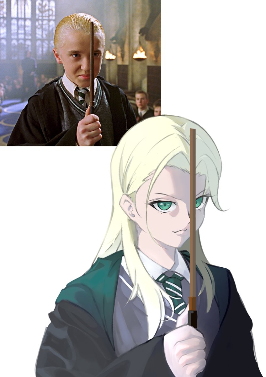 russell930054's tweet photo. Scared, Potter?
 #malfoy https://t.co/sq9RyFHmmb