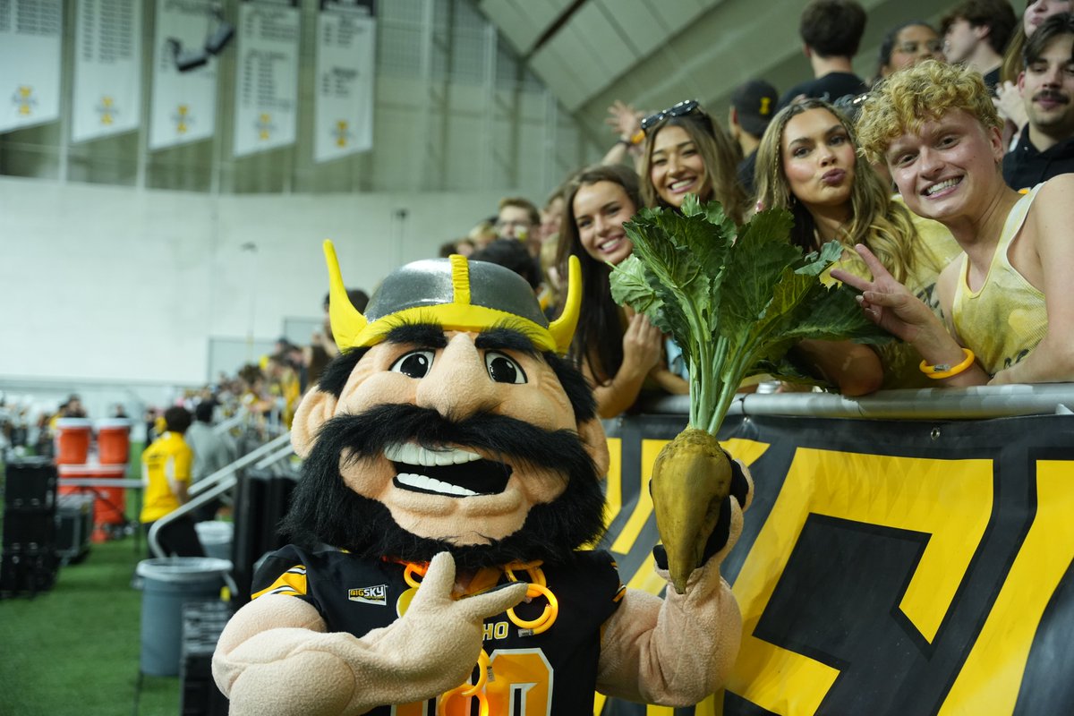 uidaho's tweet photo. Vandals show up for Vandals! ✌️ https://t.co/bzOpyGEgAy