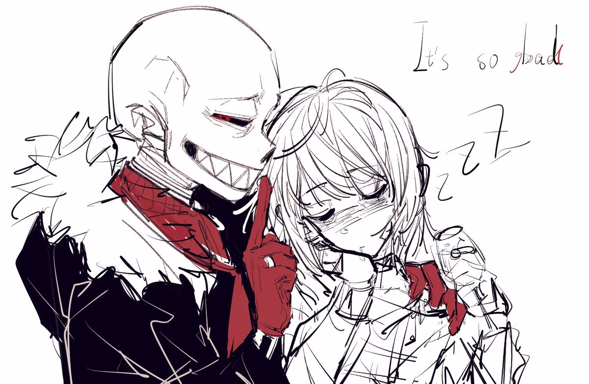 KILIZEKA's tweet photo. 😋#sansxfrisk #underfell #undertaleau #frans https://t.co/6NDCQ73GWw