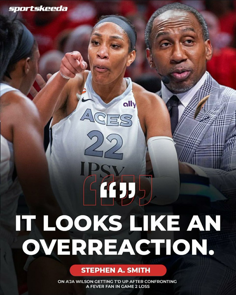 Robertfantauzzi's tweet photo. Stephen A  was the only black sports analyst who spoke the truth while the rest of the wnba media made excuses for her and right away made the man guilty of saying something bad when all he did was point like Spike Lee does at Knicks games all the time https://t.co/FVfBBqsTyd