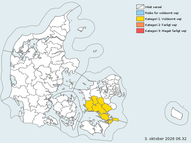 DMI warnt vor dichtem Nebel in Dänemark