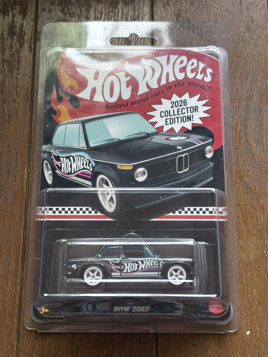 bdjskaks___899's tweet photo. Hot Wheels Promotional Item
2026 Collector Edition
Campaign Car

BMW 2002 https://t.co/JsIRFtyg7K
