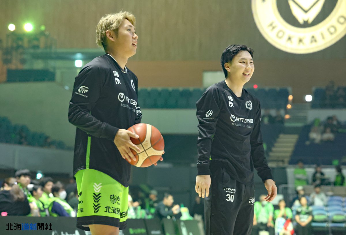 photo_doshin's tweet photo. #レバンガ北海道 は3日、北海きたえーるで #仙台89ERS と対戦します。選手たちが試合前練習に臨みました。
#ジョン・ハーラー #富永啓生 #関野剛平 #大崎裕太

▽レバンガの記事はこちらから▽
https://t.co/xYDPzrYaie https://t.co/2jh8ntvSxq