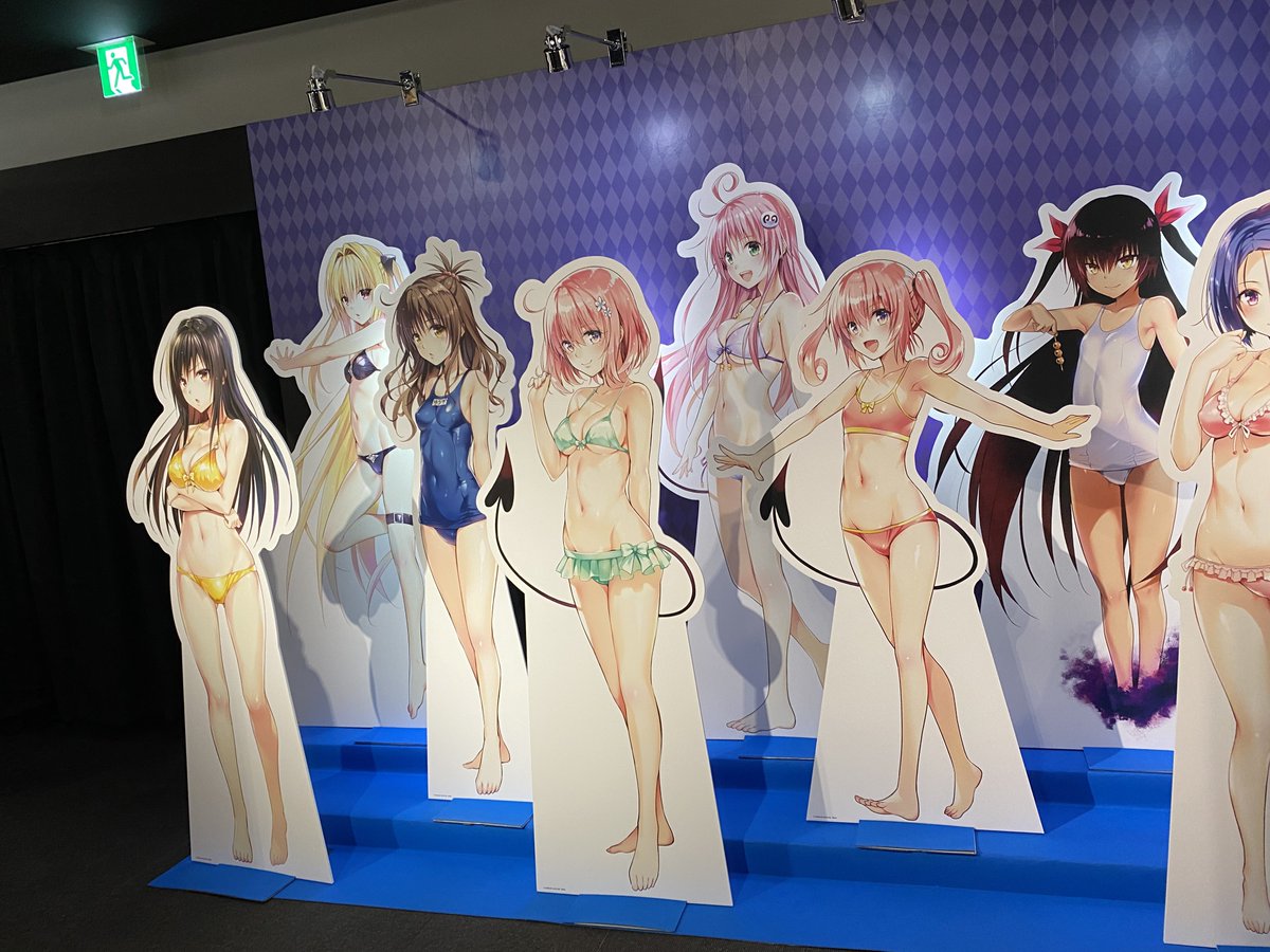 WWyxr's tweet photo. 懐かしのToLOVEる原画展👀 https://t.co/Nz7VMXRQSp