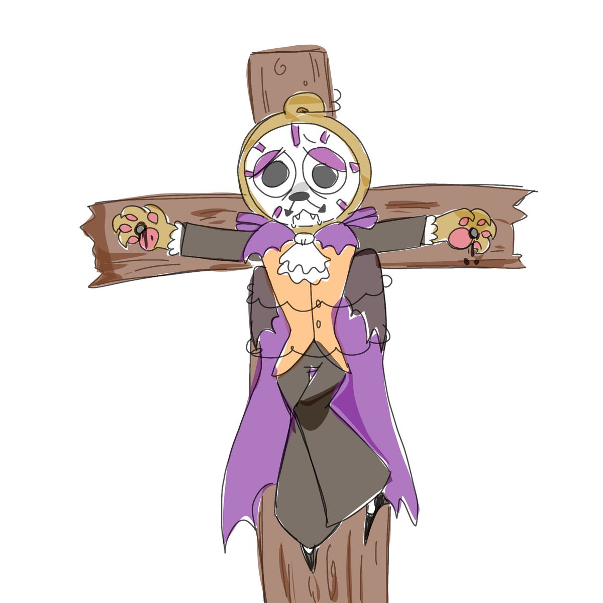 freakydt's tweet photo. if dyle ever DARES to give me another fake ass boc im gonna do things to him that neither of us will like. dyle don't play w me. it was ok the first five times dyle. not anymore. istg. (anyway bye i dissapear again until i actually draw dyle halloween seriously) https://t.co/3FPAsgL5sH