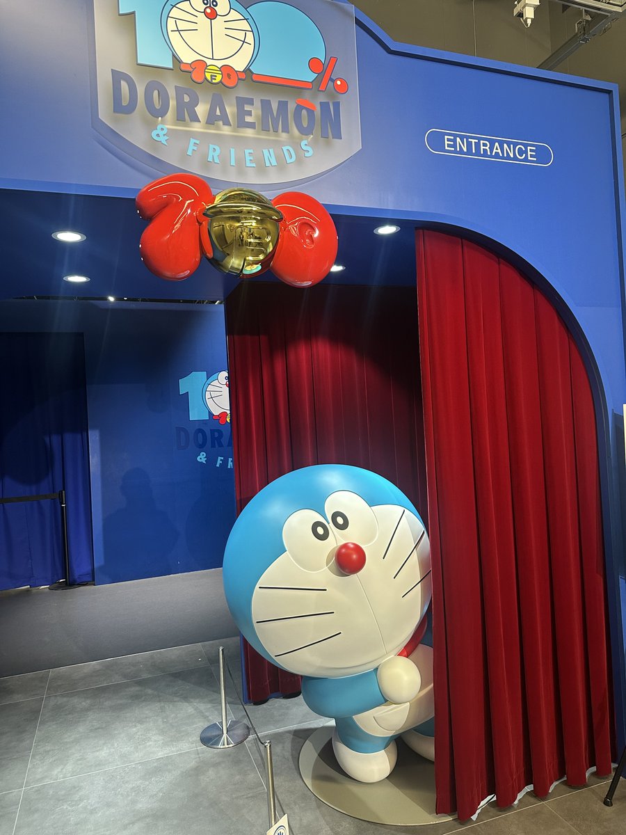 a_hf6o's tweet photo. そういえば9月末までだったからドラえもんに会ってきたんだった https://t.co/JfO8Rq6fDg