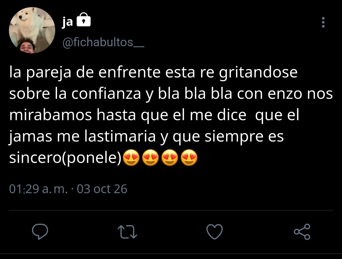 sourtimezs's tweet photo. — 50 chau chau adios encima mentiroso con que cara enzo de mierda https://t.co/vJCvG1Fb4H