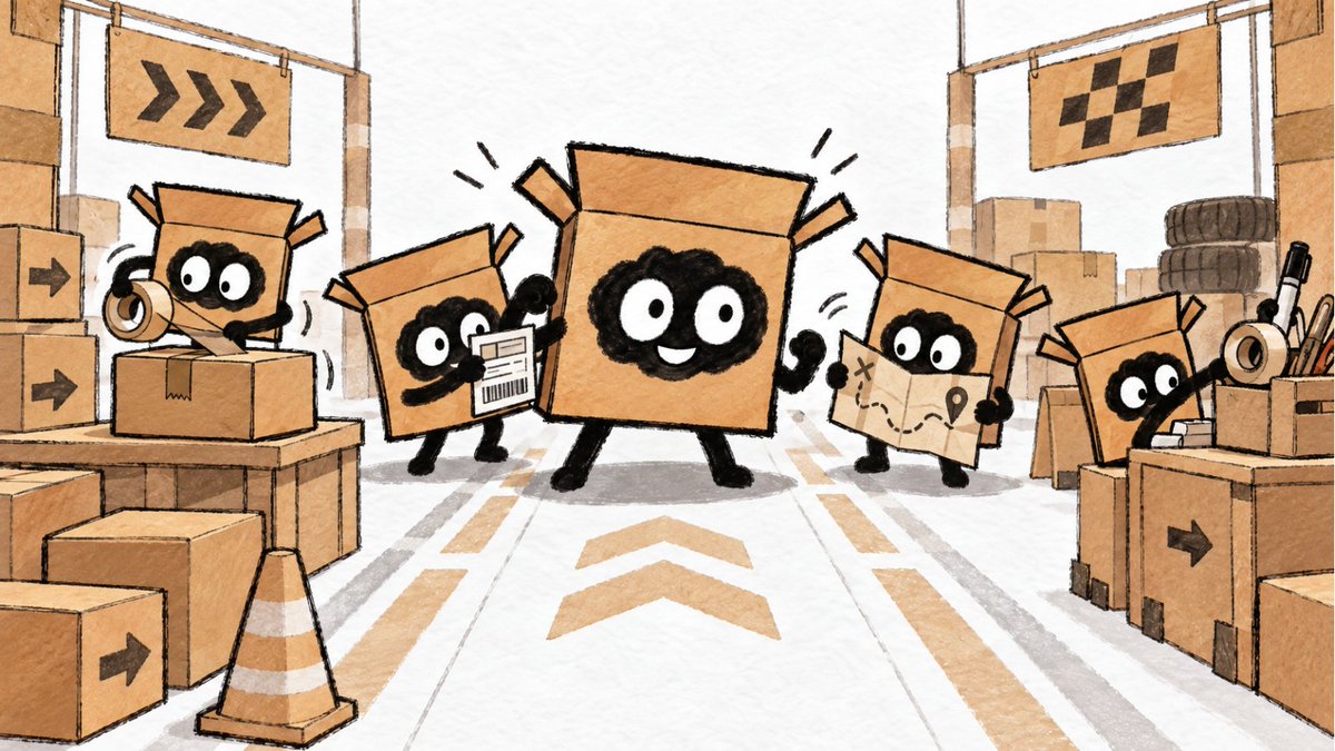 deliveryboxy's tweet photo. BOXY is ready to package it https://t.co/rAPPN7N7UK