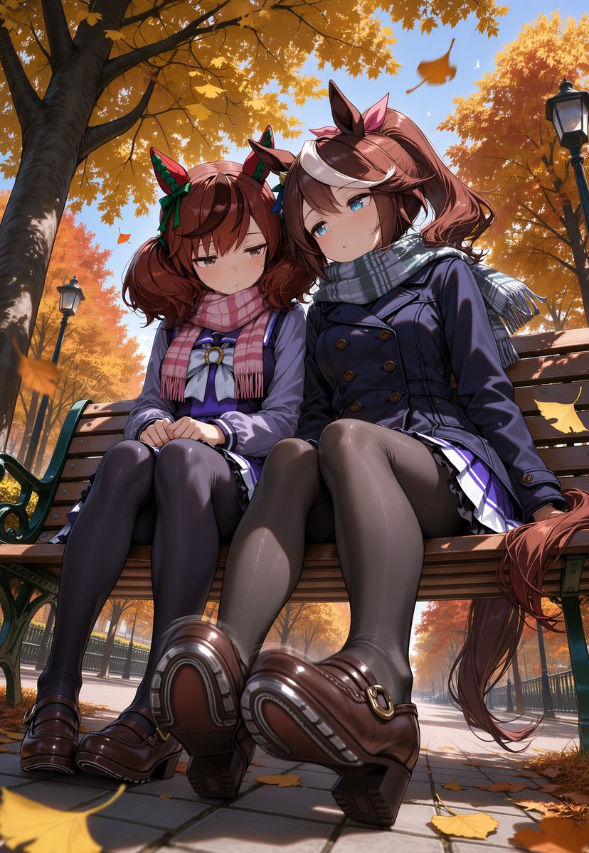 Iseriaqueen1st's tweet photo. ウマ娘 メジロマックイーン＆トウカイテイオー＆ナイスネイチャ 【三角関係】 https://t.co/x9z0FratMn