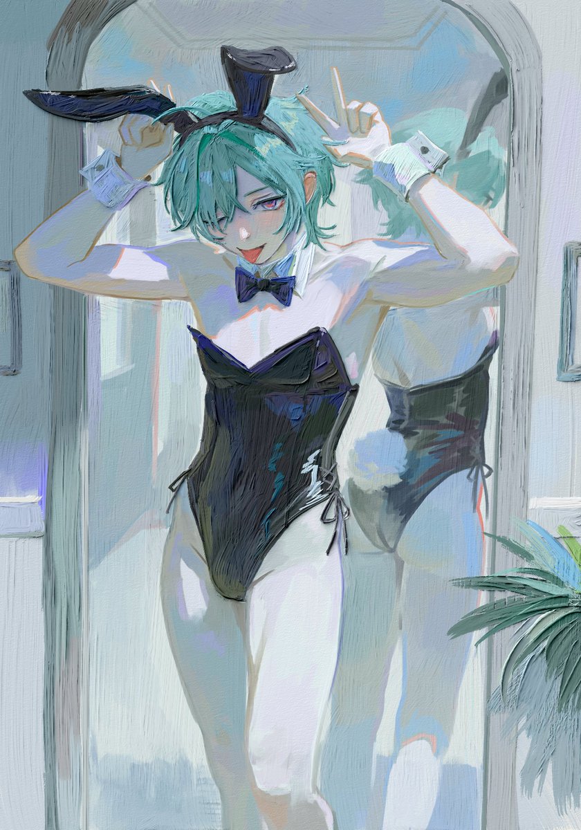 kaine_x3c's tweet photo. bunny Lohen https://t.co/CiWE0pvX8Y
