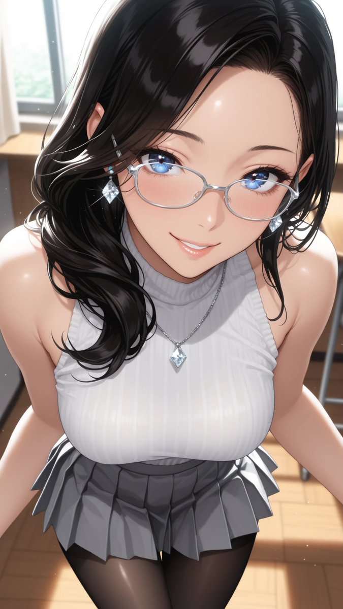 7GphQ7pn3G0iee's tweet photo. まどか先生、意味深な笑顔
Madoka-sensei's enigmatic smile. https://t.co/MovElLXMPf