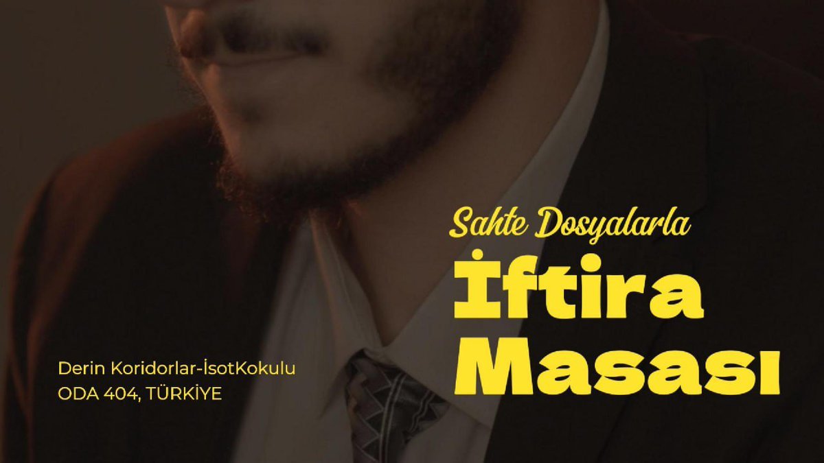 AZADwj's tweet photo. Medyanın yazdığı operasyon hikayelerini unutun. Şimdi gerçeğin, yani sahte dosyalarla kurulan o kirli masanın hikayesini izleyeceksiniz.

Kumpasın anatomisi, Derin Koridorlar'dan sızan belgelerle yarın gün yüzüne çıkıyor.

Yarın saat 21.00'i bekleyin. ⏰ https://t.co/cP3kb2huxy