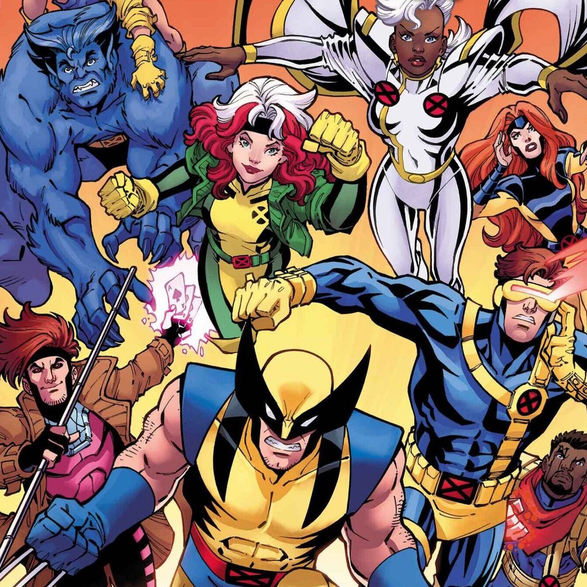 DCUAlert's tweet photo. Can the Titans defeat the X-Men? 👀 https://t.co/atM78WI7nq