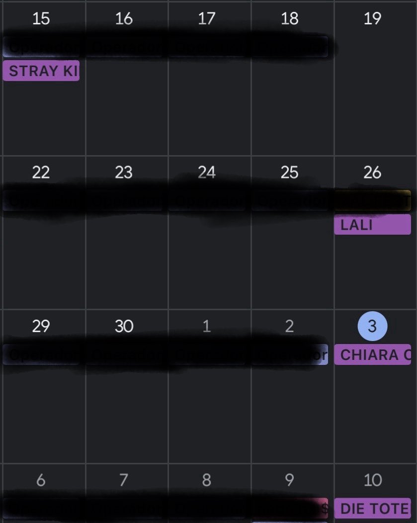 spntn_'s tweet photo. Yo manifeste esto🛐🛐🛐😭
Stray kids
Lali
Chiara oliver
Die toten hosen https://t.co/l5v1CTbM67