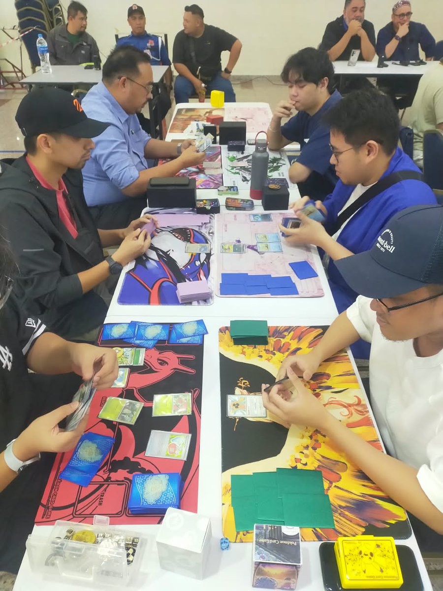 GamersTavernBN's tweet photo. 🇧🇳Gamer's Tavern PKMN TCG x Atrium Event 2.10.2026 Results!!
🥇 MalMal - Team's Rockets Box
🥈 Aamir Wawa - Arboliva Ogerpon
🥉 Zizul - Alakazam Dudunsparce
Deck Distribution : (17 Trainers).
#gamerstavern #Brunei #BruneiLocalTCGStore #PKMN #TCG #PKMNTCG #Atrium https://t.co/Ou51Z9MubM