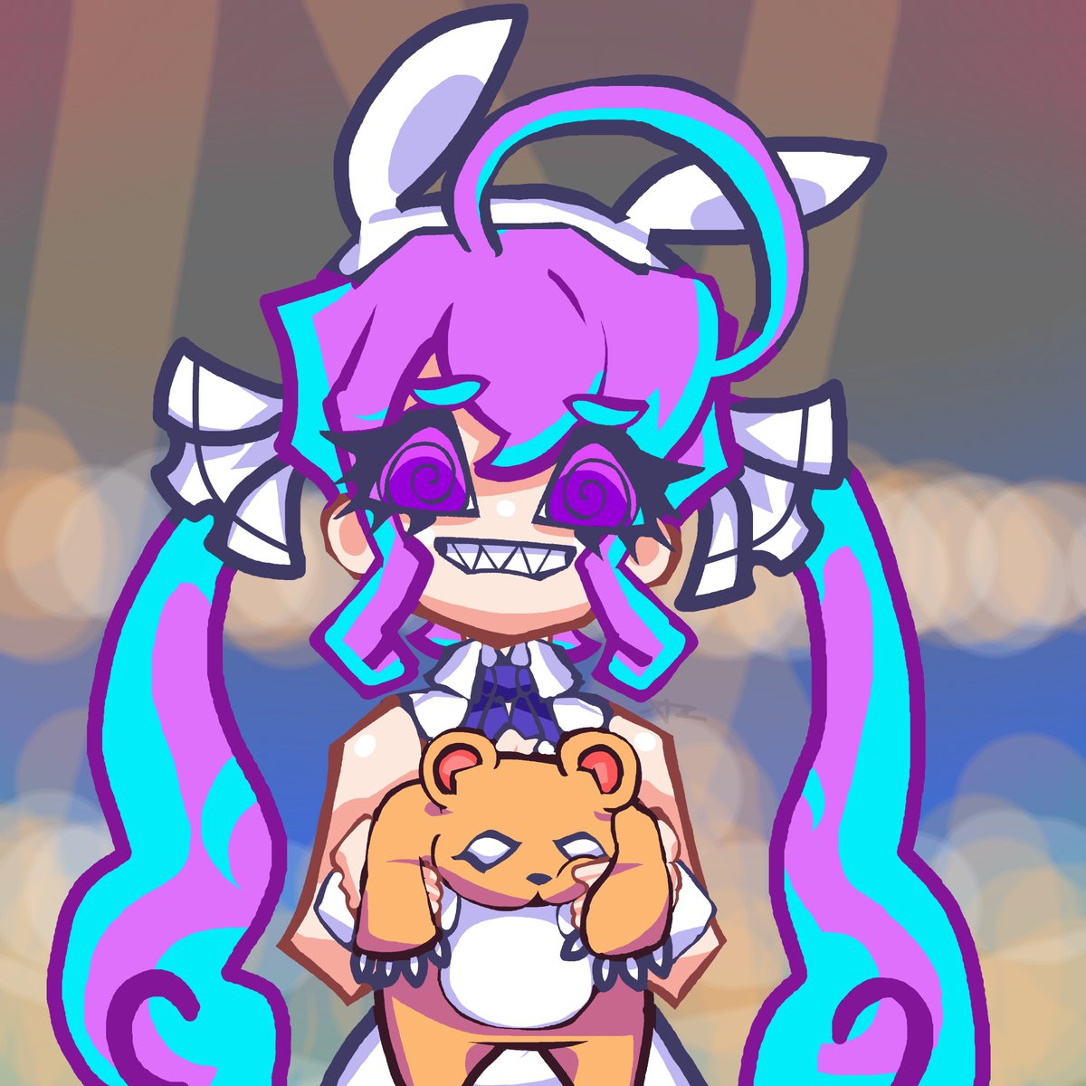 NendTV's tweet photo. Some fan art of Leona from High Roller Penny 🎰🐻
#HighRollerPenny https://t.co/N6PJ3xeKex
