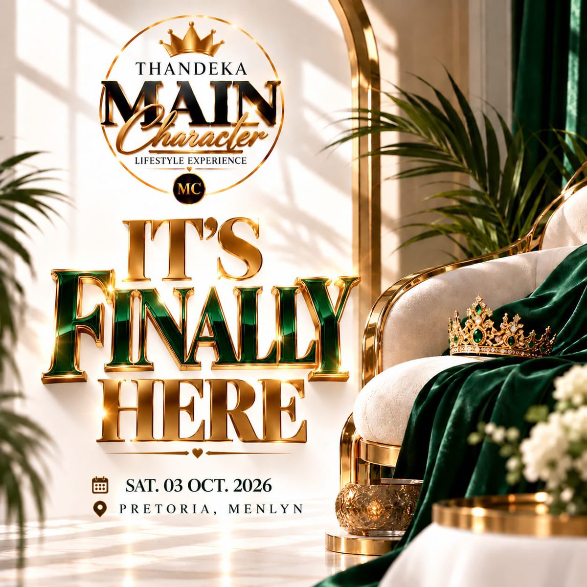 Kaytee343's tweet photo. Ladies &amp; Gentleman today is the day we all have been waiting for!!!! Vukani bafaziiiiiii!!! 🥳🥳🥳🥳🥳🥳💚🇮🇹🇮🇹

WE CROWN THANDEKA 
MILLIONCHELLA IS HERE
#ThandekaTshabalala
#MillionChella https://t.co/GRmtjTlAPJ