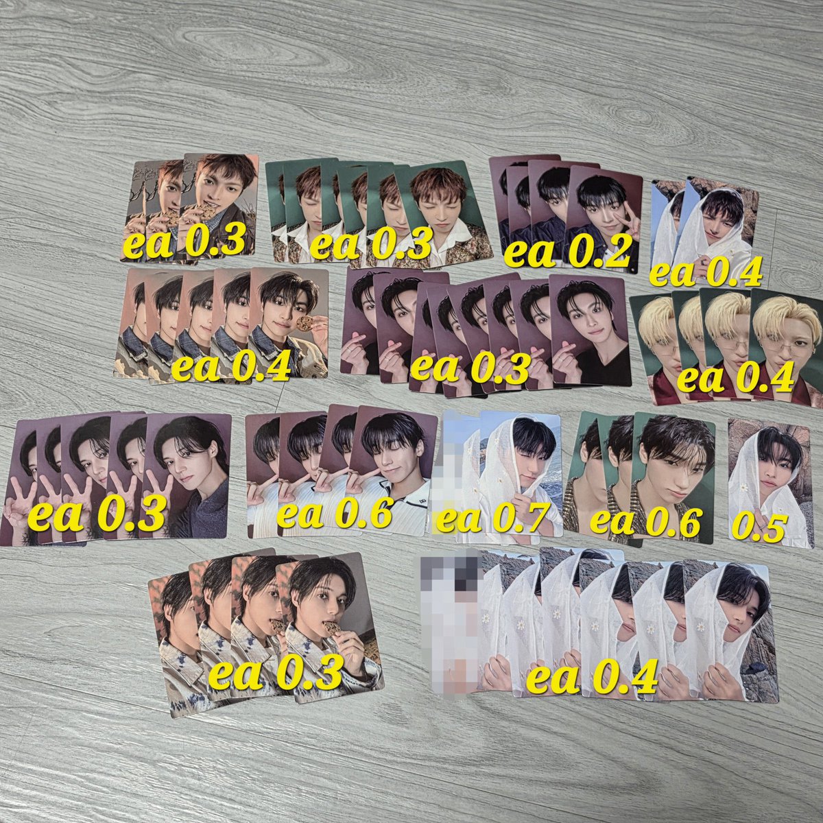 pruserux's tweet photo. deal / ไม่พร้อมส่ง 🇰🇷
ATEEZ 8th Anniversary Exhibition
♡ ยูนิตเริ่มต้นใบละ 150฿

🛒 สอบถามราคาได้ค้าบ ส่งกลับแอร์
#ตลาดนัดateez #ตลาดนัดเอทีซ https://t.co/Xkrfvv92JG