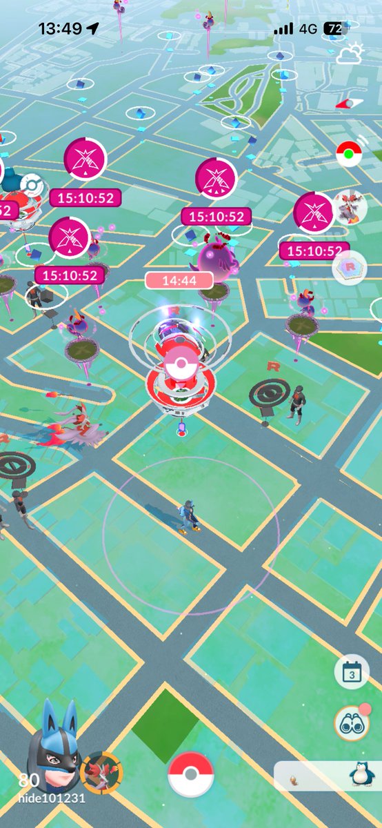 hide101231's tweet photo. 南浦和、もしかしてアツい？笑

#ポケモンGO https://t.co/uwbdUjECRH