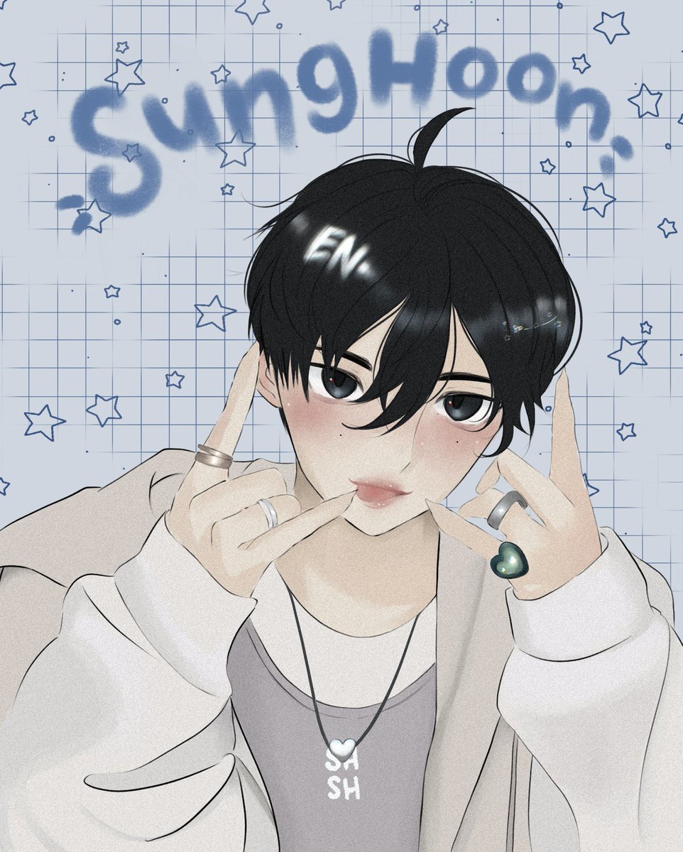 Strawberripluto's tweet photo. Sunghoon fanart!
My beloved Prince 🥰💙 https://t.co/d5cj9Cfz8y