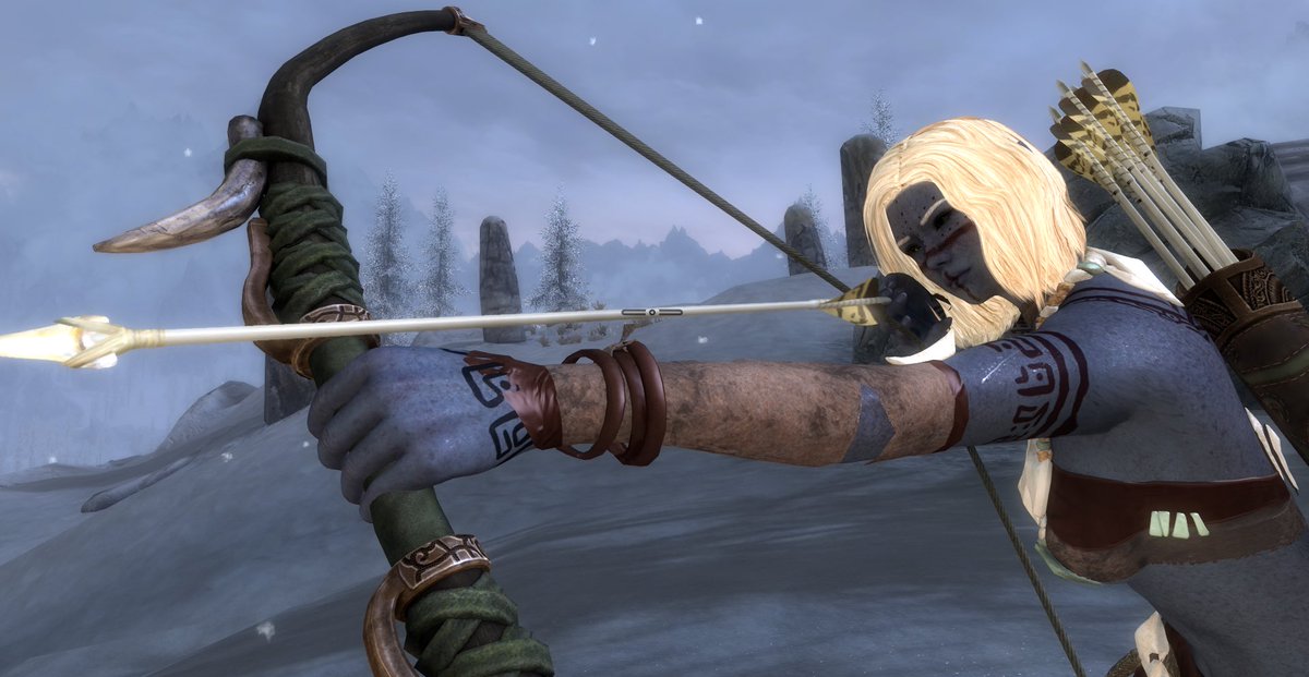 YourFavDrow's tweet photo. @NomadLazy I’m sorry I’ve been spam liking you on accident, maybe give my modded Dunmer as an apology? https://t.co/VMWQK71x3G