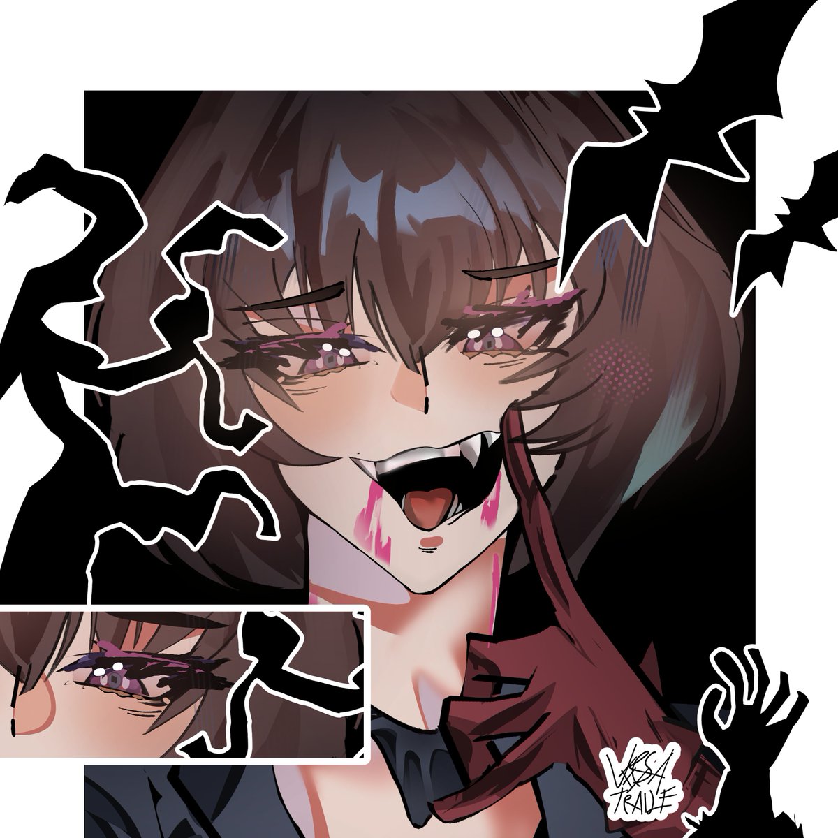 versatraile's tweet photo. mina redraw #Deadlock #Mina #Fanart https://t.co/163Jc0EBJI
