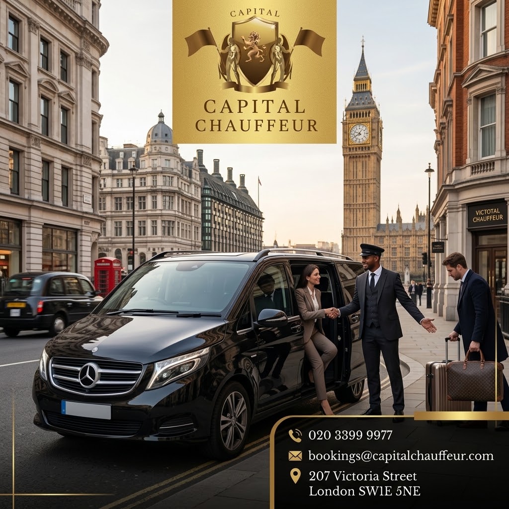 CapitalChauf's tweet photo. Elevate your London travel with Capital Chauffeur. 🇬🇧✨ Experience true VIP comfort in our premium Mercedes V-Class with professional chauffeurs. Perfect for business, airport transfers, or city tours.

Book your luxury ride today! 📞 020 3399 9977 ✉️ bookings@capitalchauffeur. https://t.co/mz9HmszojK