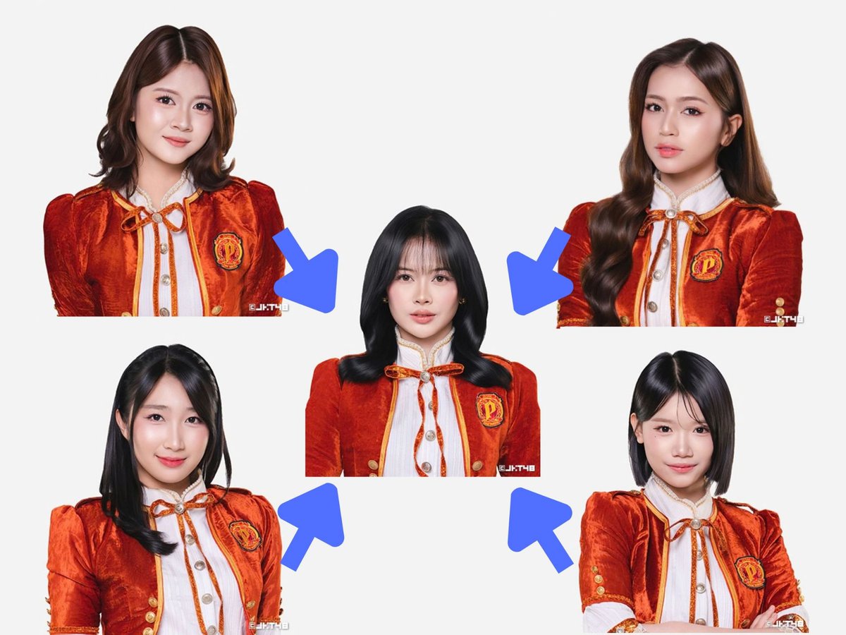 vvotanet's tweet photo. Mau tanya dong, model ishou tuh berpengaruh sama blockingannya gak? soalnya berkaca pada Passion 200%, Erine dibackup Daisy modelnya sama, Aralie dibackup Ribka model ishounya juga sama (TS dan Ribka backup Oniel cedera gak dihitung). Kalo polanya begitu, apakah nanti Feni akan mem-backup salah satu dari Christy, Kathrina, Levi dan Kimmy? karena mereka berempat yang model ishounya sama kayak Feni