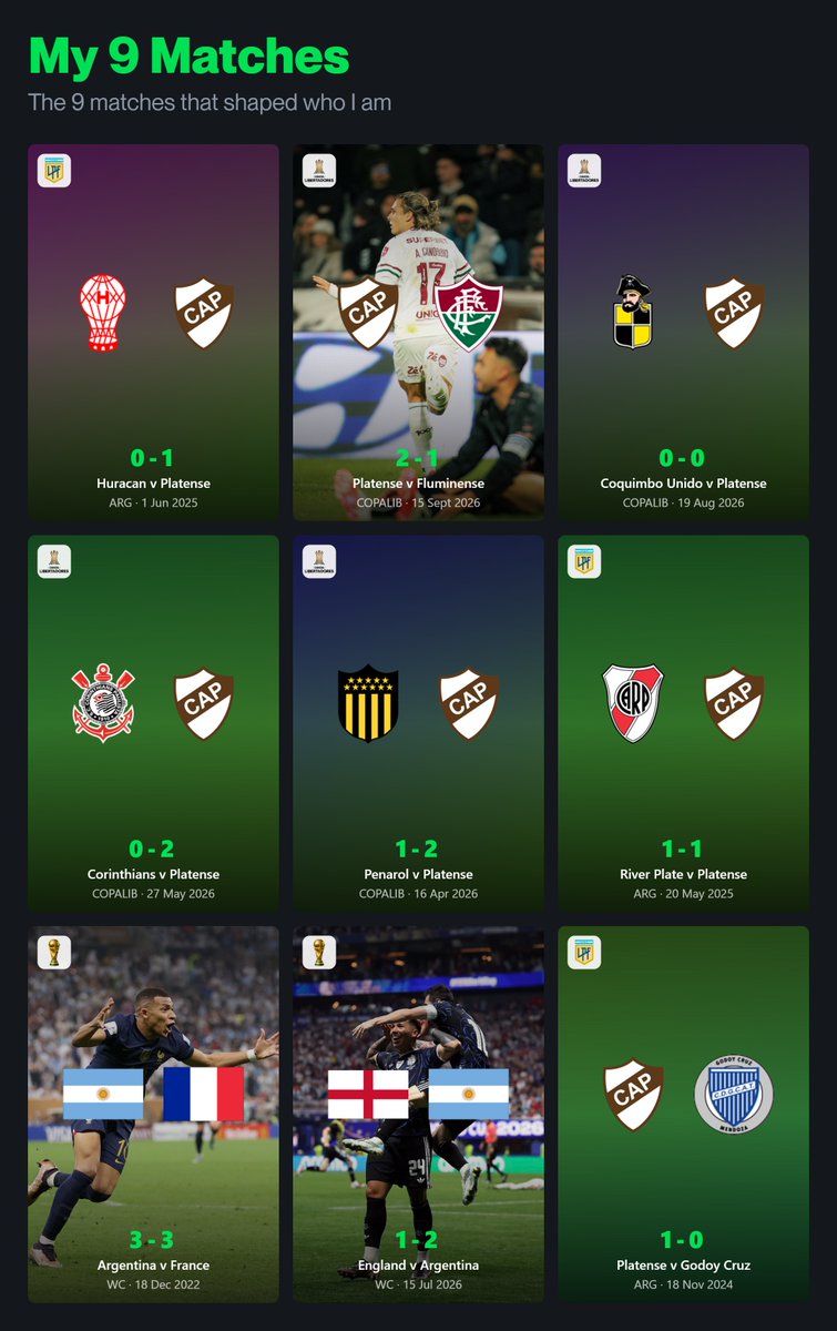 Tinta_CAP's tweet photo. Partidos de los ultimos años que no voy a poder olvidar. https://t.co/sAeJIYdFxK