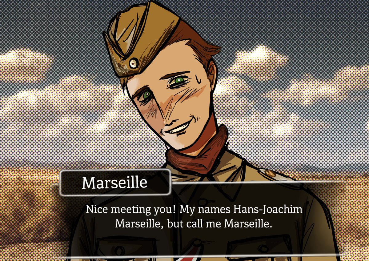 KissMarseille's tweet photo. This is just a concept idea for a visual novel of Marseille it’s not official or anything since I haven’t written down the storyline yet https://t.co/3Rir8o5QBE