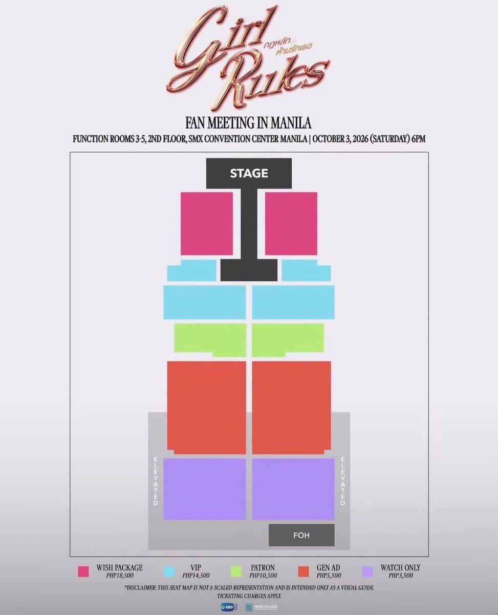 monandaaaaaaa's tweet photo. WTS
GIRL RULES FAN MEETING IN MANILA📍

🗓️ October 3, 2026 (6PM)

🎫2 tickets - WISH PACKAGE

foreigners ok to buy
DM po📨
#GirlRulesSeries
#GirlRulesFMinManila
#GMMTV #WishUsLuckPH https://t.co/pyrLOycOkw