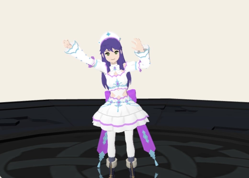 bell87348's tweet photo. マビノギのキャラクリできるサイトがあるって聞いて私もキャラクリしてみたー！
髪色がもうちょっと薄い紫が良かったけど色が無かった(´･ω･`)
 #マビモバ  #マビノギモバイル https://t.co/aHcLSs1y5H
