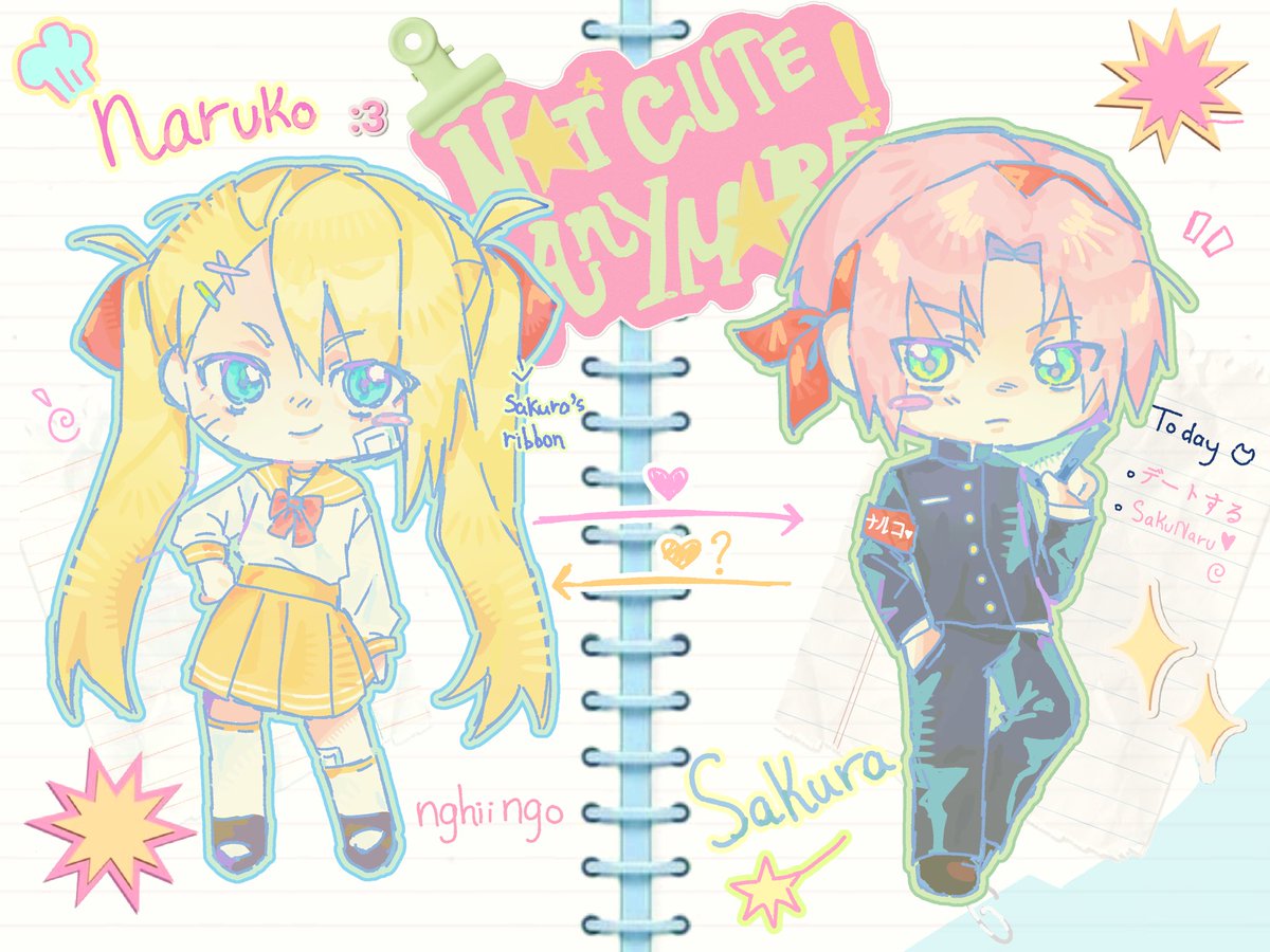 nghiingo01's tweet photo. #narusaku (sakunaru)
my AU https://t.co/BERAaiemyT