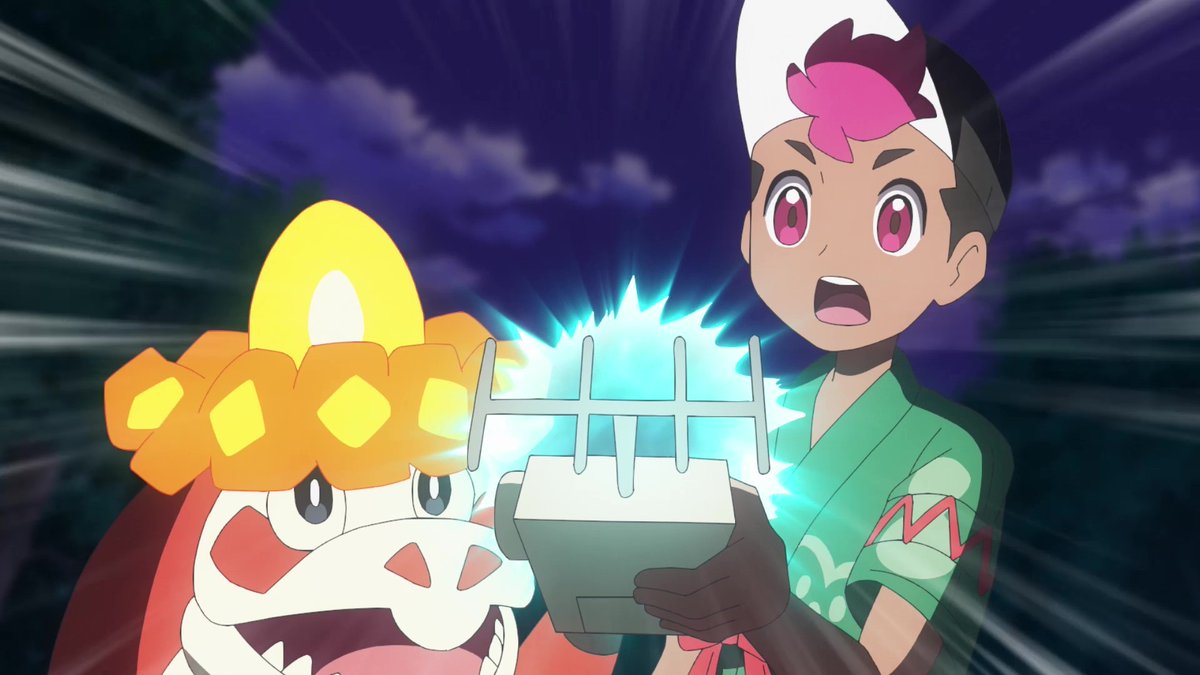 anipoke_PR's tweet photo. #アニポケ 見逃し配信中の第151話では
ライジングボルテッカーズが
キタカミの里のお祭りに参加♪

以前、お祭りに参加した時は
ロイの中身が #アチゲータ と
入れ替わってしまう事件が起きていました！

151話ではお祭りを楽しめたのかな…!?
見逃し配信を今すぐチェック♪
https://t.co/aYJvzXDIqb https://t.co/1b3PlebNdv