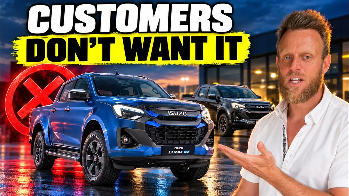 theevking's tweet photo. Isuzu Says Aussies Don't Want An Electric Ute — So Why Is MG Launching One Here First?
https://t.co/6SrNzdVquf
#isuzu #mgmotor #electricute #australiaev #autonews https://t.co/JyhuD2Eni3