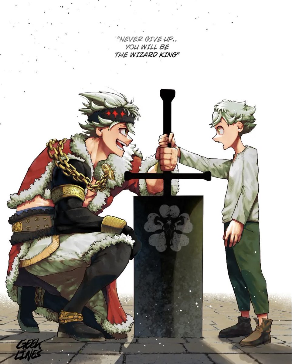 Yely_92I's tweet photo. ANIME BLACK CLOVER IS BACK TODAY https://t.co/i9v2YrQPpv