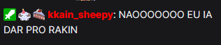 CrimsonSheepy's tweet photo. @Rakin meu mod tava querendo te dar mano, só devolve ele depois pq só tenho um ok?

E aproveita que agr você pode ver a live sem AD 😎 https://t.co/OJdQ9M0gz6