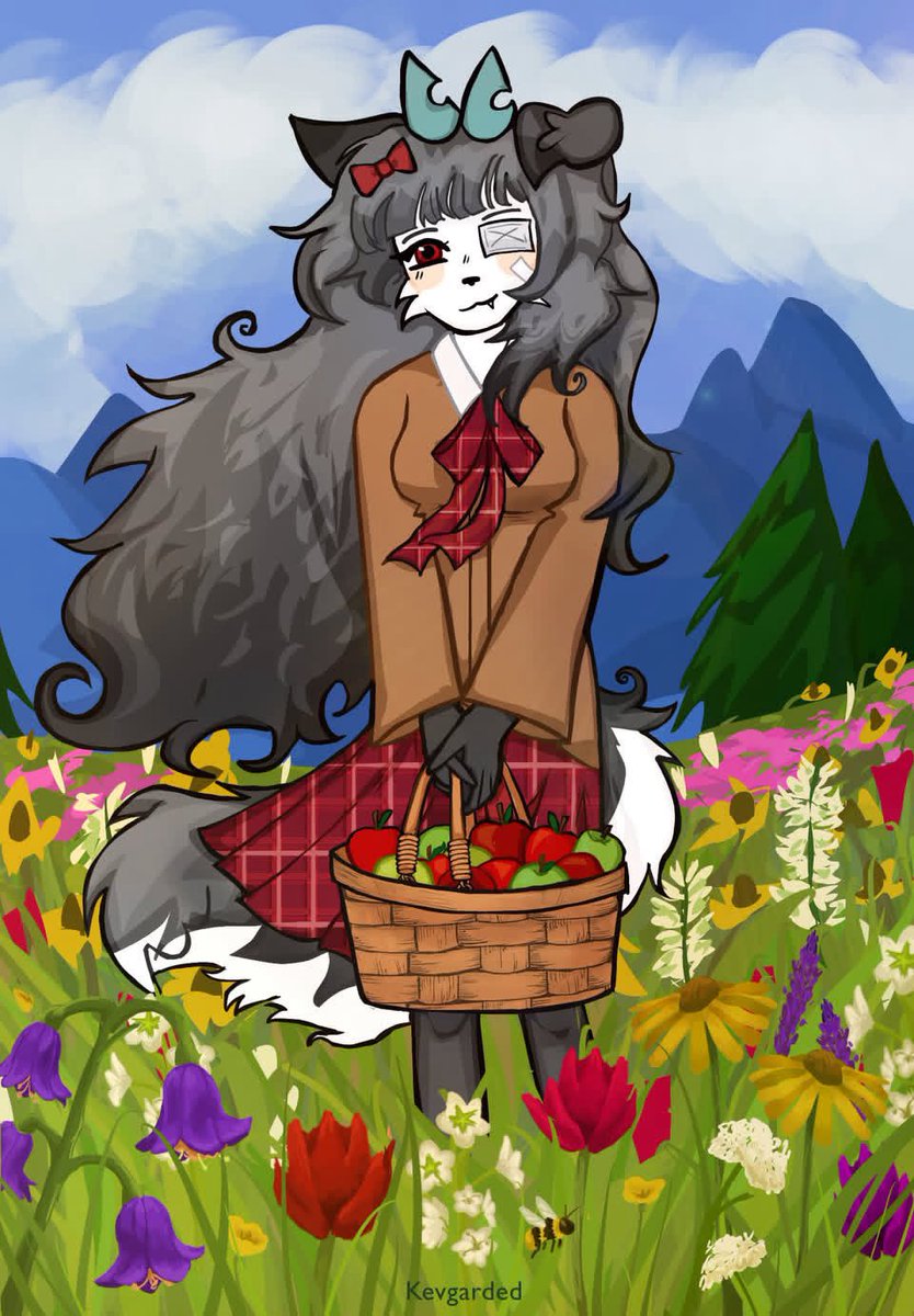 Kevgared's tweet photo. Art trade with @saintkoneko https://t.co/jMupBR3Zsa
