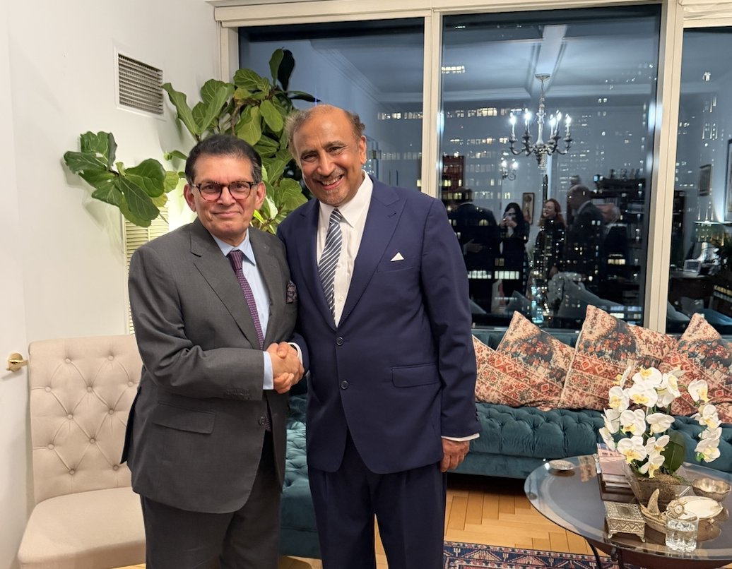 uncpga's tweet photo. Working Dinner in Honor of the President of the United Nations General Assembly, H.E. Dr. Khalilur Rahman, Hosted by Dr. Jehangir Khan, Secretary-General of UNCPGA, on September 14, 2026. https://t.co/6iL2tEUe95