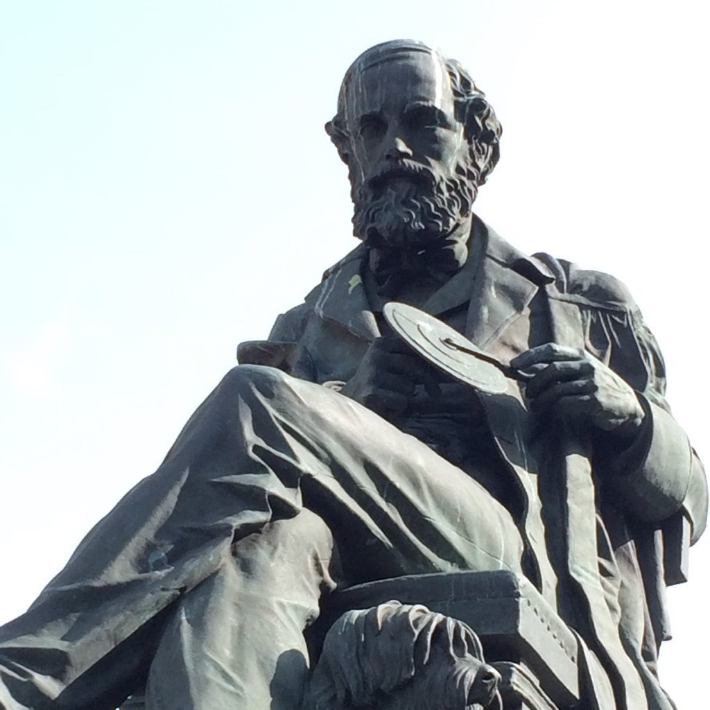 PhysInHistory's tweet photo. Maxwell said... 

 1)∇.D = ρ 
2)∇.B = 0 
3)∇xE = -∂B/∂t 
4)∇xH = J +∂D/∂t  

and then there was Light 💡 https://t.co/95JfEKrPnl