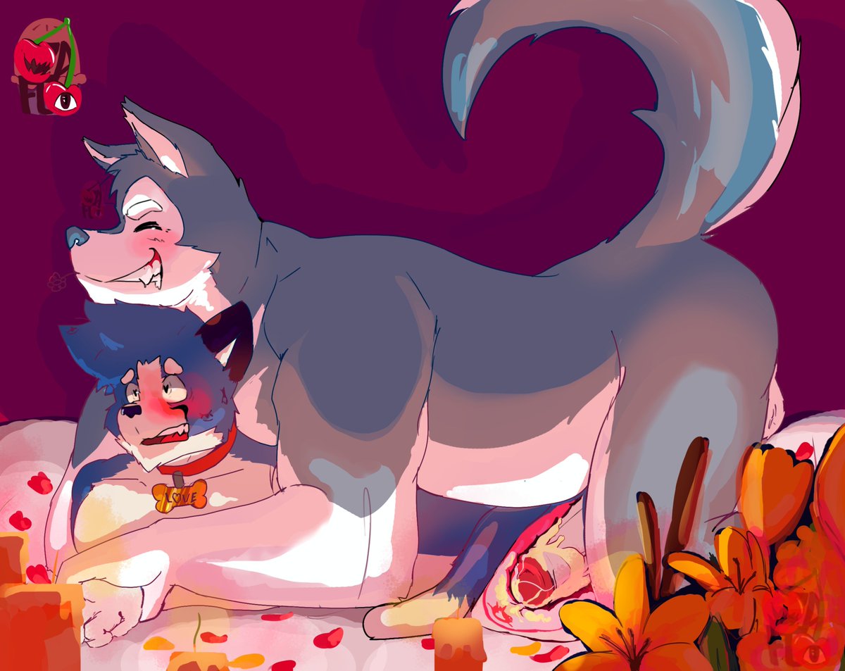 pai_de_cerezafu's tweet photo. Se emociono de más peor pos ya que, cosas de pareja 👻 #furry #nsfw https://t.co/dSRj7QAsxq