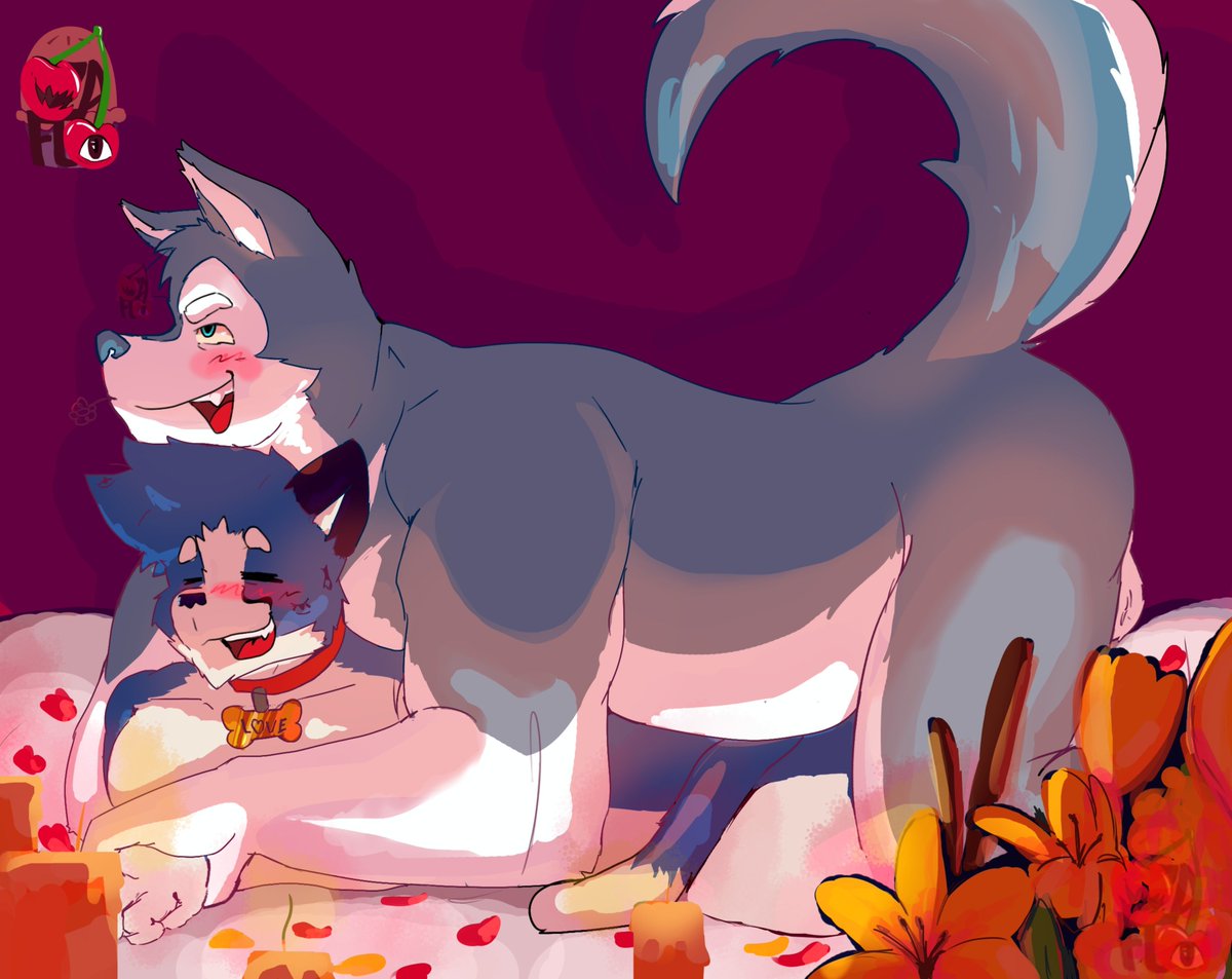pai_de_cerezafu's tweet photo. Se emociono de más peor pos ya que, cosas de pareja 👻 #furry #nsfw https://t.co/dSRj7QAsxq